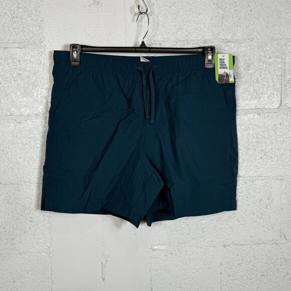 DSG Men's 6” Nylon Lifestyle Shorts, Brilliant Teal XXL - Picture 3 of 10